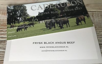 *NIEUW bij Frysk Black Angus: De Cadeaubon!*