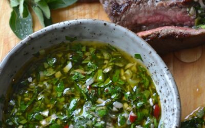 Chimichurri rijstsalade voor bij de BBQ