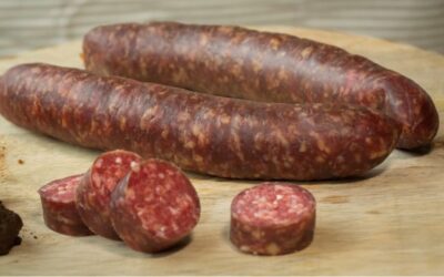 **Nieuw!!** Turf gerookte borrelworst